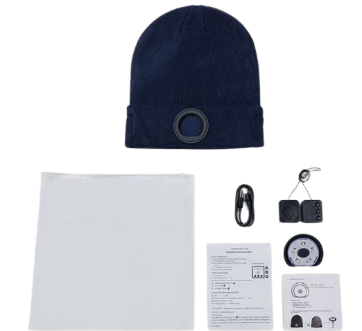 Bluetooth Headset Hat Led Luminous Wireless Music