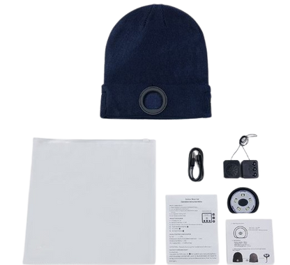 Bluetooth Headset Hat Led Luminous Wireless Music