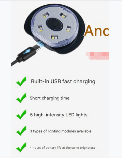 Bluetooth Headset Hat Led Luminous Wireless Music
