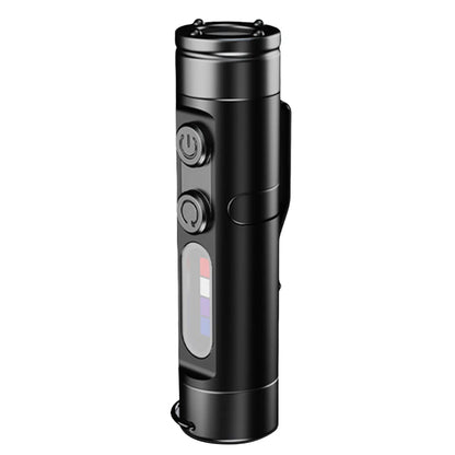 Taclite Magnetic Mini Flashlight with Hat Clip USB-C Rechargeable Work Inspect Light UV Lamp for Outdoor Camping Hiking & Emerg